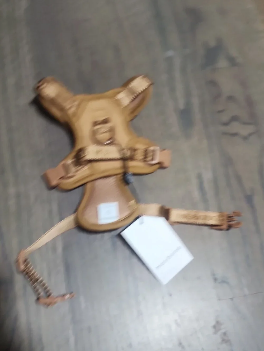 Max-Bone Tan Dog Harness